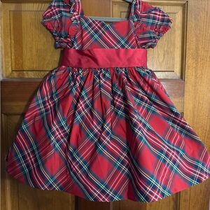 Janie and Jack Red Plaid Dress